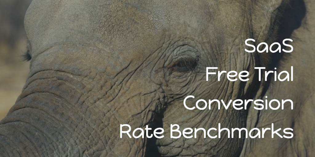 SaaS Free Trial Conversion Rate Benchmarks